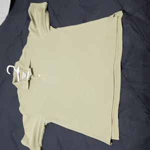 High Sierra sage polo size L